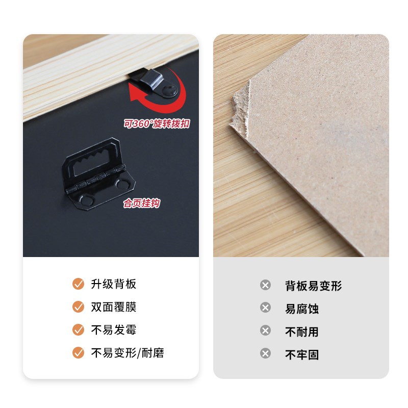 实木框字画国画书法装裱宣纸裱画框挂墙中式拼图相框任意尺寸定制