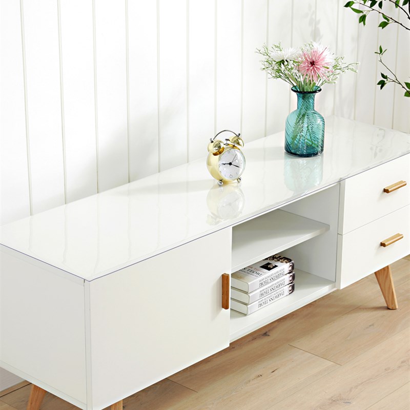 电视柜长方形桌布台布软玻璃PVC防水防油免洗桌垫茶几桌面保护膜