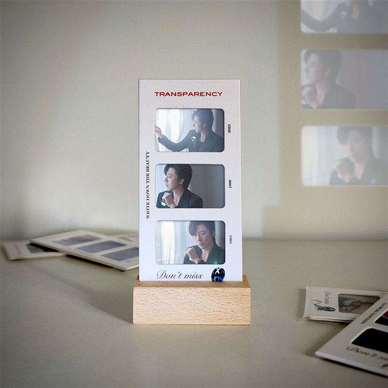 刘宇宁周边底片书签摆台立牌照片反转底片卡节日生日礼物可定制