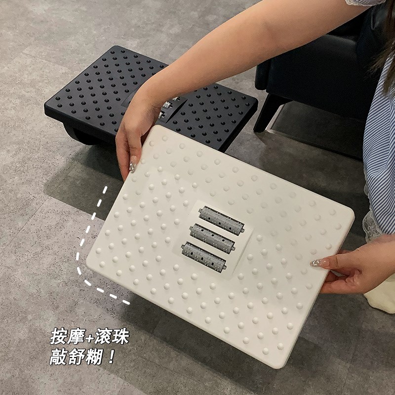 踩脚凳办公室桌下脚踏板工位放脚神器防翘二郎腿垫脚凳脚蹬搁脚凳