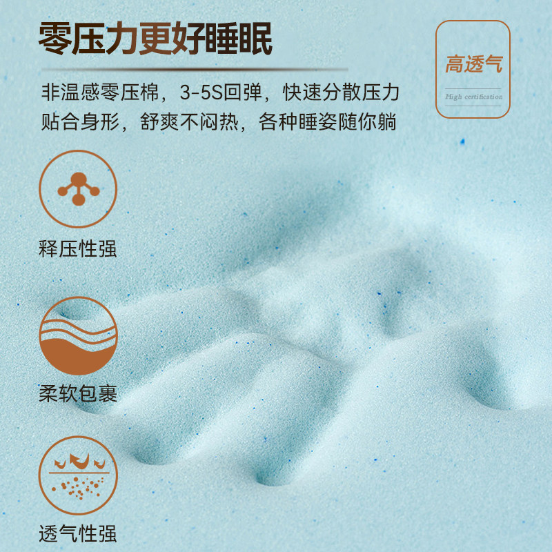 薄席梦思弹簧床垫18cm厚0压记忆棉床垫12/15公分家用软硬双面床垫