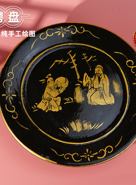 潮汕婚嫁方下聘五件套传统婚庆用品了丝房下聘盘烛架粿籽盘佬古