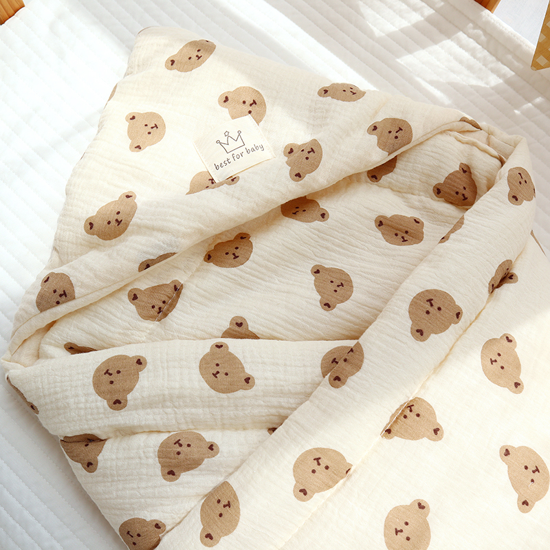 新生婴儿抱被初生包被纯棉包单春秋冬款宝宝用品产房防惊跳加厚冬