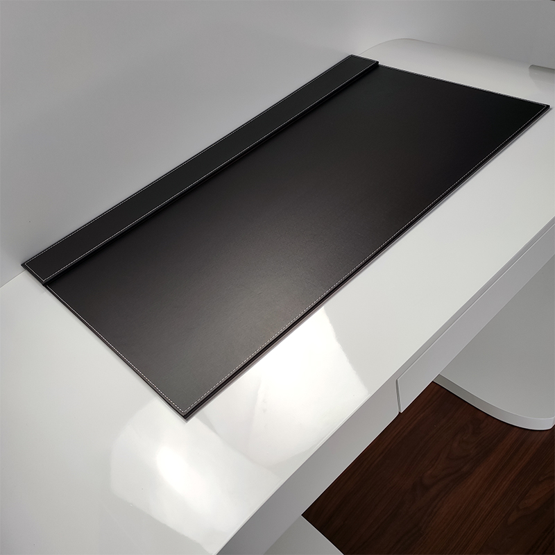 皮革书写板办公写字桌垫超大号大班垫商务案台鼠标垫硬面加厚防水