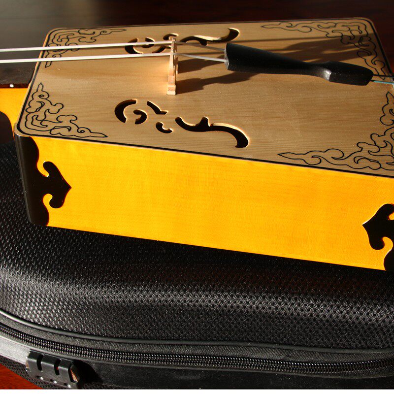 马头琴   蒙古花纹包边   专业音色 白松音板