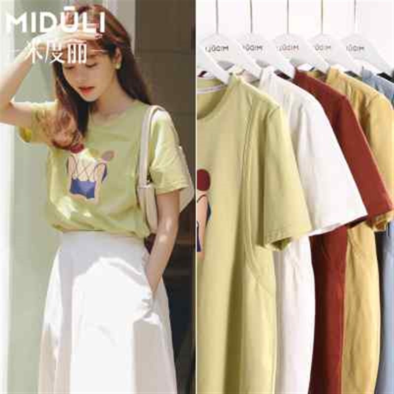 哺乳衣上衣春秋款外出辣妈款夏季薄款t恤秋季P产后喂奶衣服打底衫