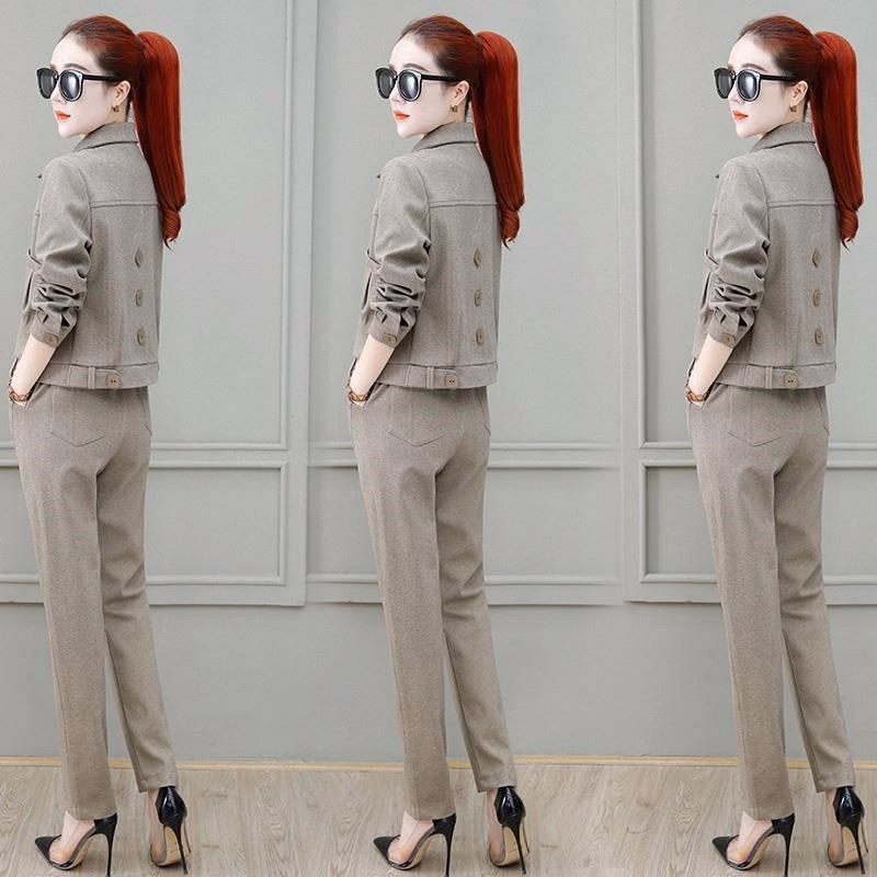 早秋款女高冷御姐风秋装2025年新款时尚气质初秋季洋气两件套装潮