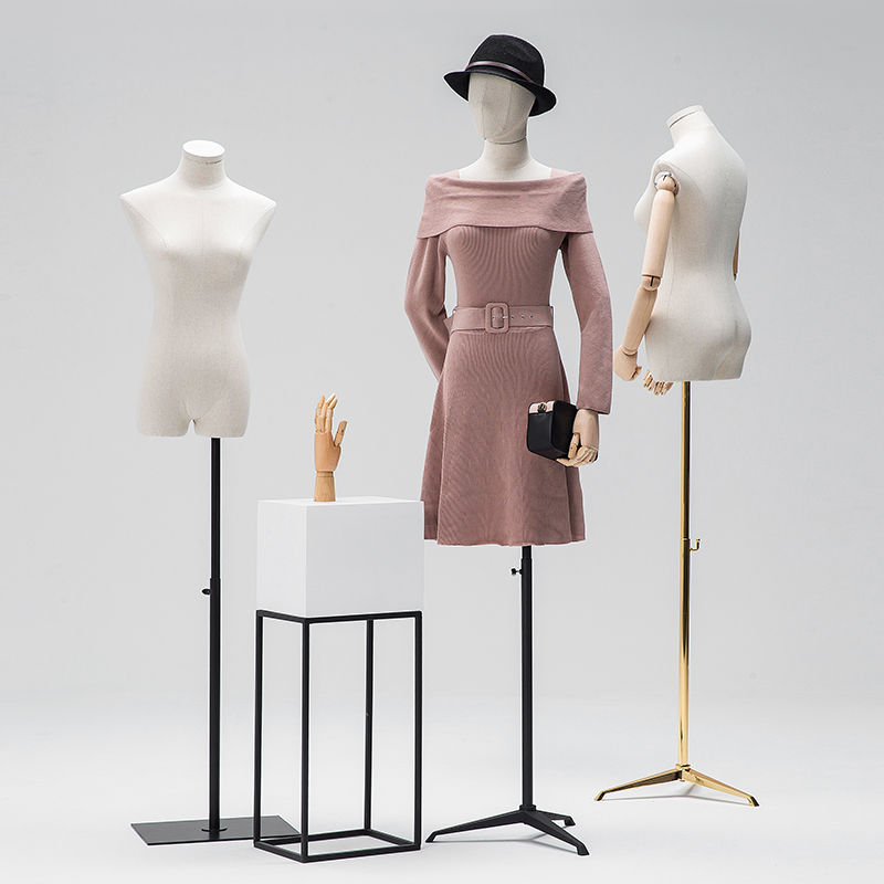 韩版锁骨a模特道具女橱窗展示架带头半身女装全身服装店衣服模特