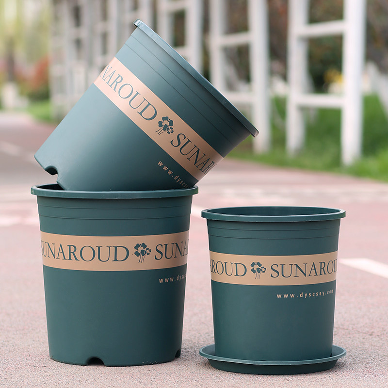 新款三代加厚网红67加仑盆塑料花盆家用特大号种果树月季专用盆栽