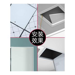 检修口孔装 中央空调下水管道检查维修天花石膏板水管道 饰盖板暗式