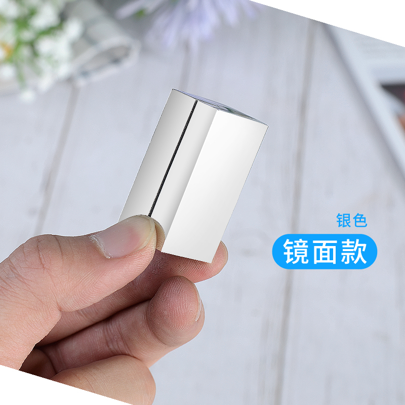 酒店自助餐厅桌牌菜牌插卡架台签 不锈钢实心餐牌座 餐桌号码底座