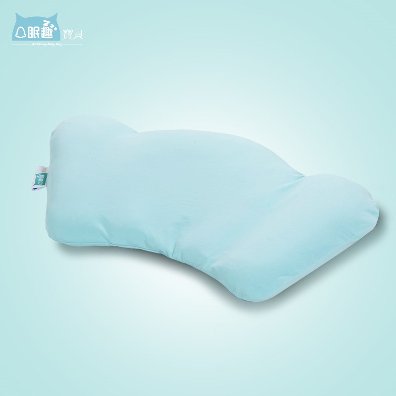 眠趣婴儿枕头0-1岁 新生儿纤维枕偏头扁头宝宝定型枕儿童枕头纠正
