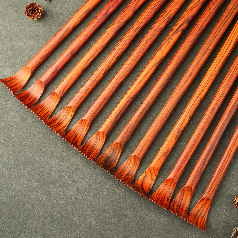 三角齿痒痒挠实木不求人黄花梨老料木抓痒器抓背挠痒痒神器老头乐