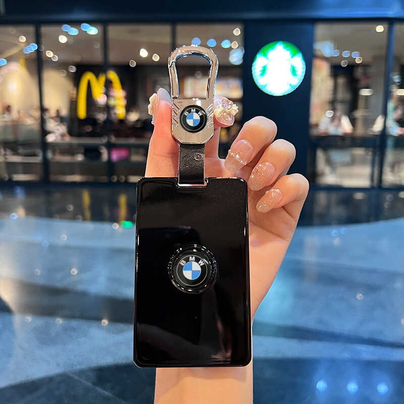 适用于宝马3系卡片钥匙套24款X5L高档X1NFC新5系感应卡包保护壳扣