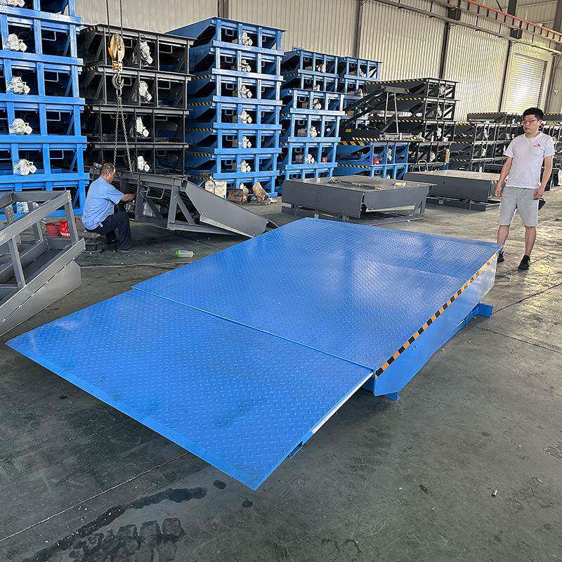 伸缩式固定登车桥集装箱装卸货平台月台叉车过桥搭板神器可调式