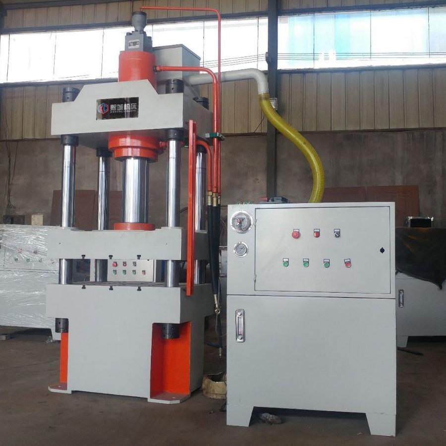 100吨三梁四柱液压机拉伸折弯冲孔热成型拉伸机液压油管