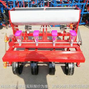 四轮车谷子蔬菜精播机油菜葱茼蒿播种机浆腿免耕精播机可选