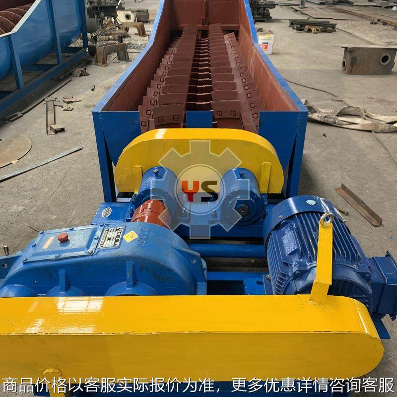 双排螺旋泥石分离擦洗机一米双轴槽式洗石机砂石粘料清洗设备厂家