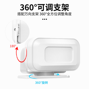 分体进门迎宾欢迎光临感应器二拖一红外店铺叮咚家用门铃商用提示