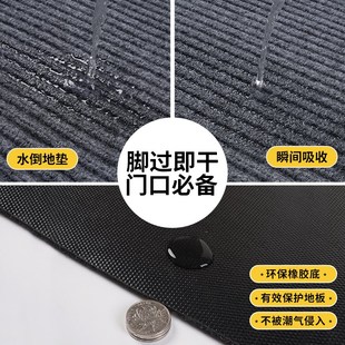 地垫入户门垫地毯进门厨房防油防滑垫子防水家用门口浴室吸水脚垫
