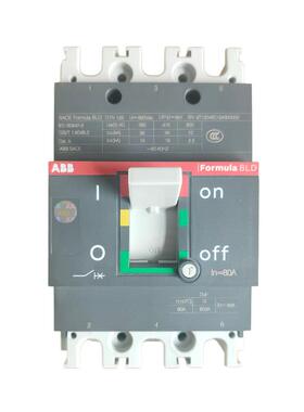 D1N 125 TMF80/800 F F 3P ABB塑壳断路器10266651 1SDA127834R1