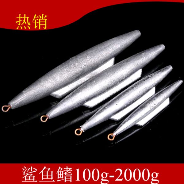 海钓船钓防挂底钓鱼铅坠 挂环足克鱼坠100g-2000g