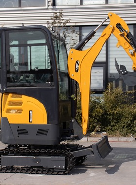 出口加拿大微型液压履带挖掘机 HT22果园农用家用Mini excavator