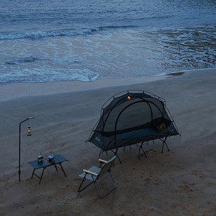 春山蓬莱云纱1p行军床离地帐篷户外露营单人防蚊虫床帐轻量化蚊帐