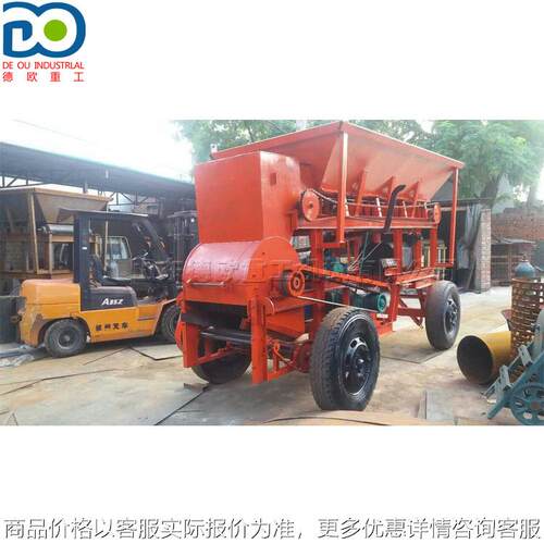 砖瓦石矿石破碎机 移动式建筑石头粉碎机 建筑用煤矸石粉煤机