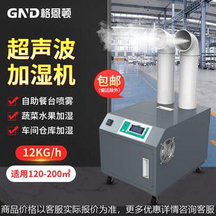 纺织厂车间加湿机12工业加湿机蔬菜保湿雾化环保加湿器