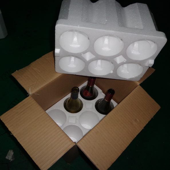 气泡酒葡萄酒红酒孔包邮10包装泡沫三角径纸箱支6套箱厘米珠86送