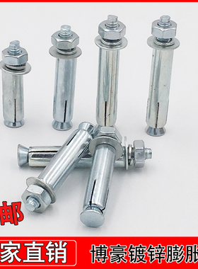 膨胀螺丝镀锌膨胀螺栓超长加长铁膨胀MMMMMMMM2