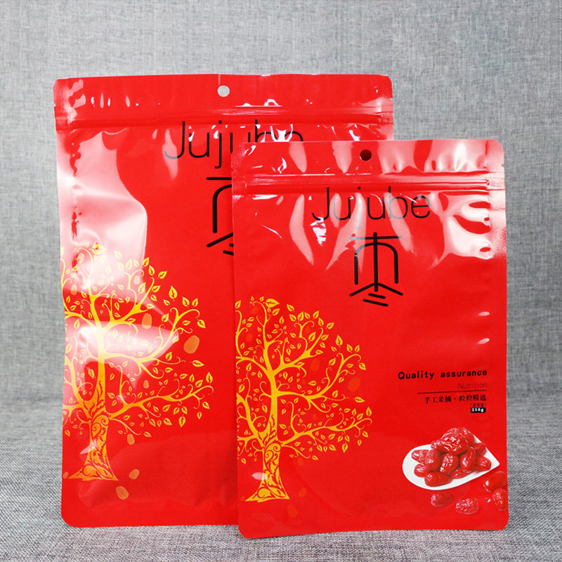 通用红枣包装袋和田大枣自封袋新疆特产若羌灰枣袋子