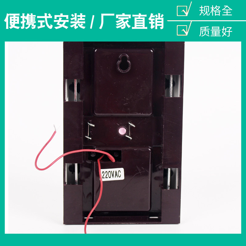 门铃家用有线老式明装机械式门铃叮咚门铃家装酒店宾馆用