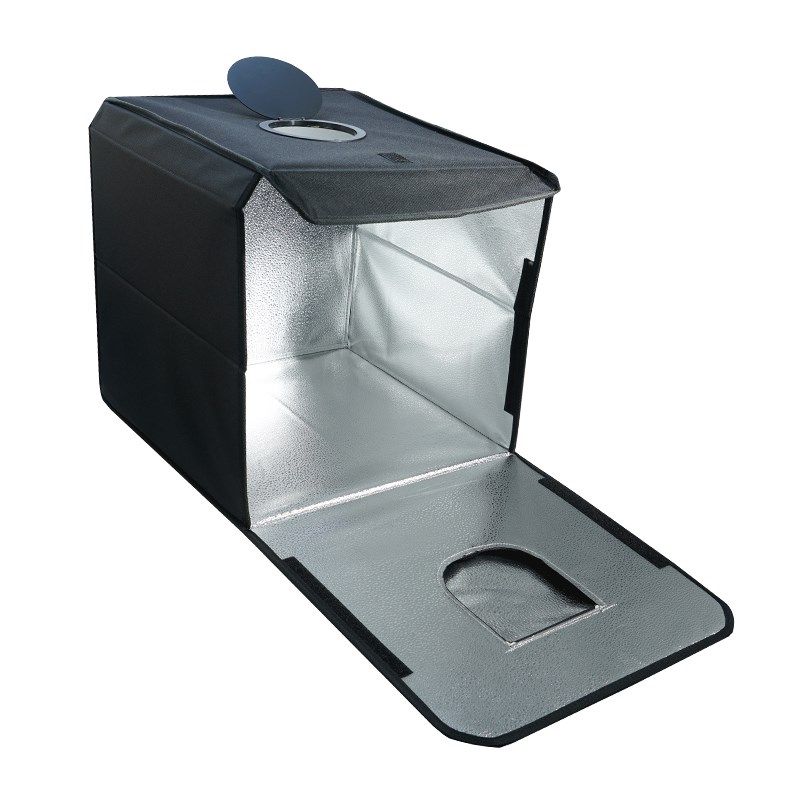 迷你拍照摄影棚三色拍照柔光箱设备产品拍摄灯箱微型装