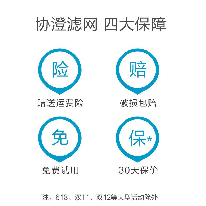 适配IQi空气净化器芯Heltho lu顶层高效网