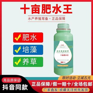 养诺康十亩肥水王低温肥水培藻培育轮虫浮游生物适用水产养殖使用
