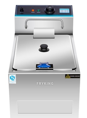 FING财智单缸电炸炉,油炸机汉堡店电炸锅