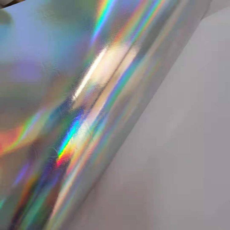 镭射标签纸竖干胶打印纸素面七彩喷墨激光防刮