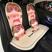冰丝通风透气卡通车内座垫汽车座椅坐垫 夏季 汽车坐垫通用四季 新款