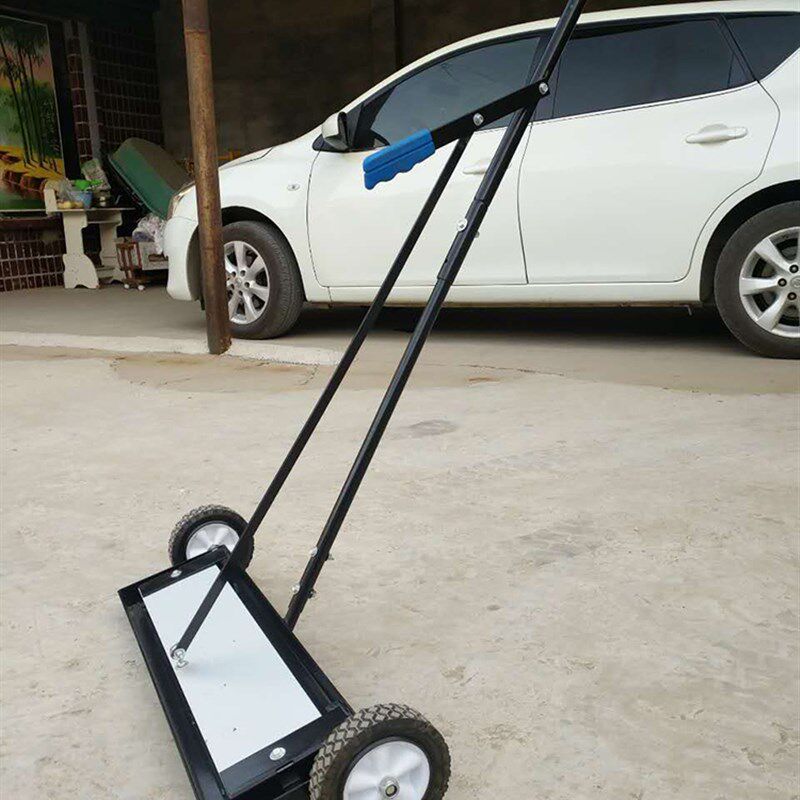 强磁重型地面道夫英寸手推磁力吸铁车除铁捡拾器废铁厂吸铁石