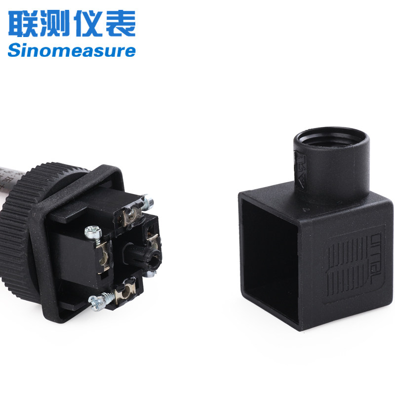 联测高温压力变送器 蒸汽热水锅炉压力传感器2m 耐高温带显示