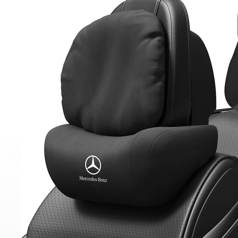 适用于头枕GLC260LC级C200E300LS汽车护颈枕车用高级靠枕座椅