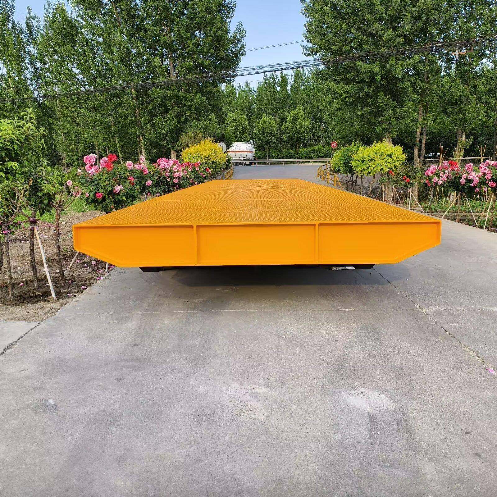 牵引式平板拖车矿车矿石转运运输车港口码头集装箱搬运车结构坚固,搬运/仓储/物流设备,其他起重搬运设备,淘宝优惠券,粉丝福利购,淘宝优惠卷