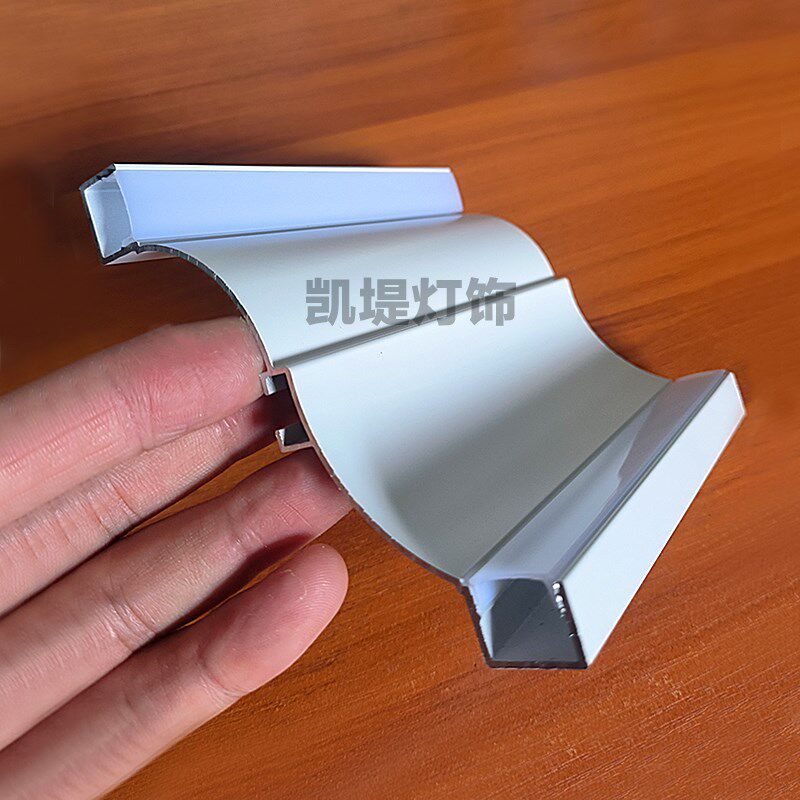 藏线顶角线形灯客厅明装免吊顶阴角线条灯发光石线LED灯带槽
