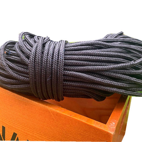 mm粗黑色尼龙绳 尼龙编织绳 工艺品装饰绳子 捆绑绳 编织绳