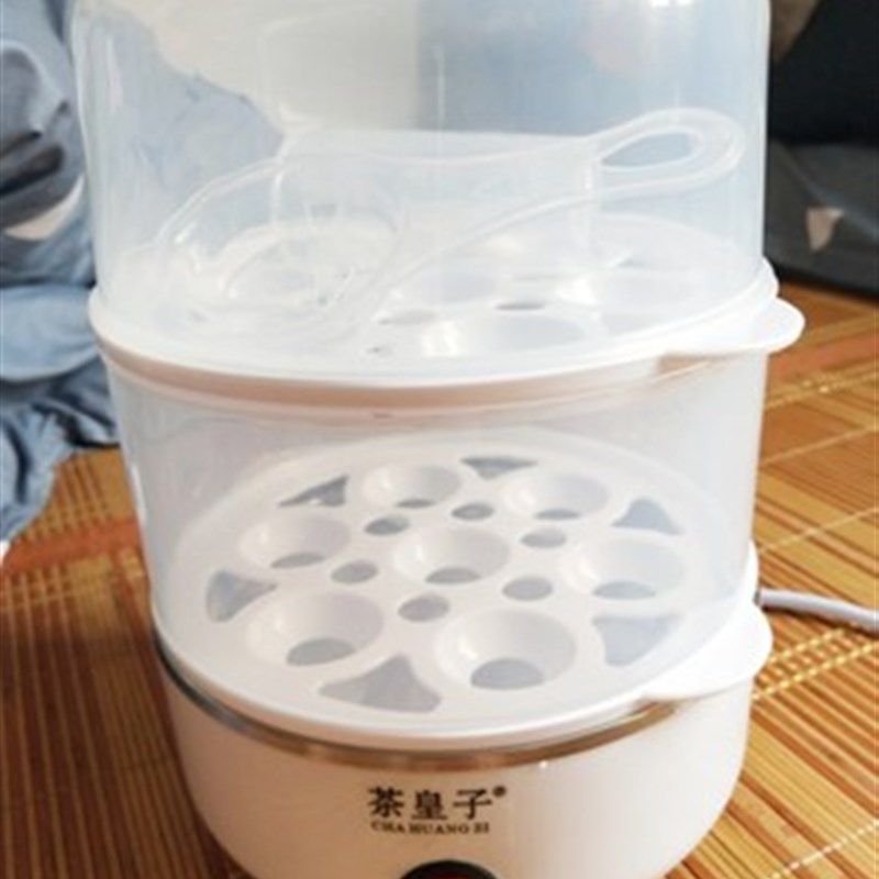 蒸鸡蛋器煮烝蛋机宝宝蒸蛋早餐机炖蛋羹枚自动断电热饭热奶气