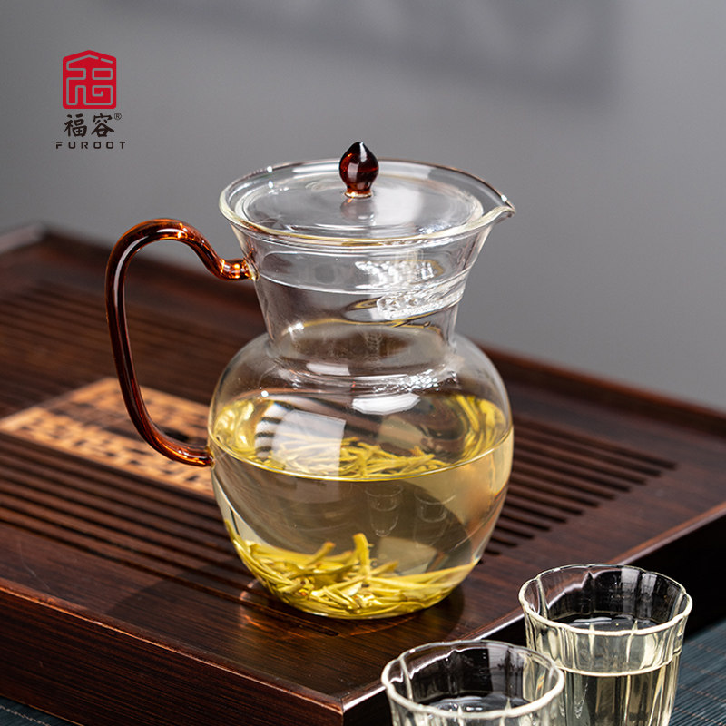 福容宋真执壶小茶壶茶具电陶炉煮茶壶硼硅泡茶壶