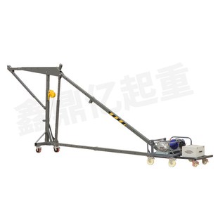 移动升降提升机 门窗玻璃专用吊机2吨大吊运变频调频家用220V吊装