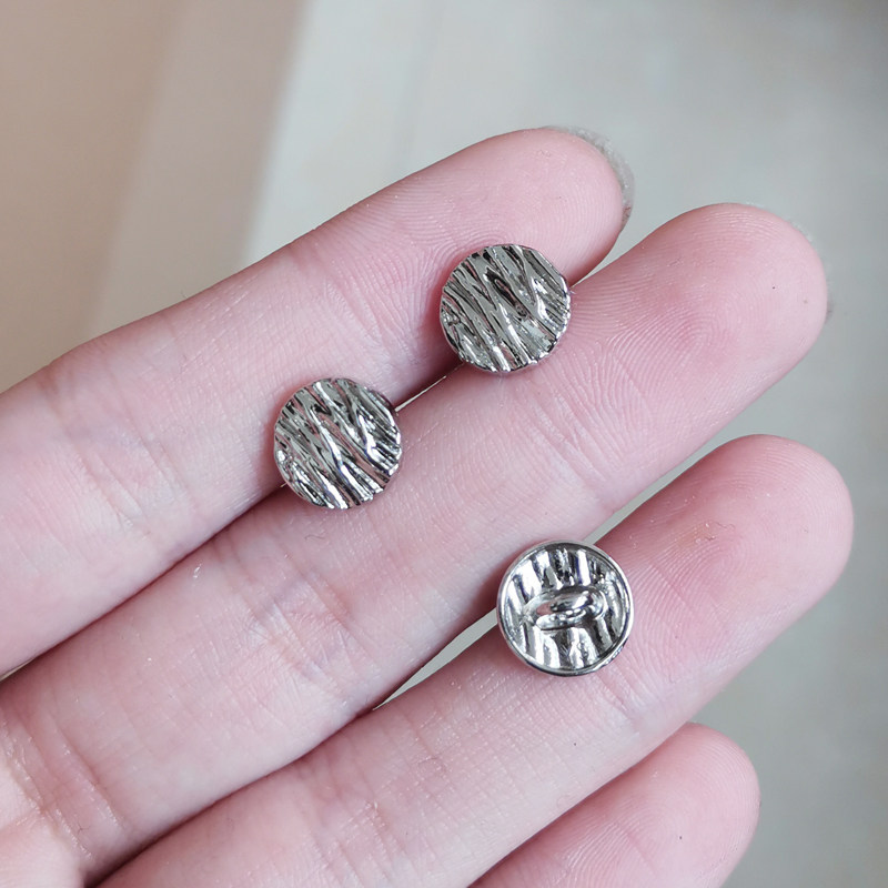 金属圆形银色金色高脚手缝小纽扣针织衬衫开衫百搭外套毛呢毛衣扣,居家布艺,纽扣,淘宝优惠券,粉丝福利购,淘宝优惠卷